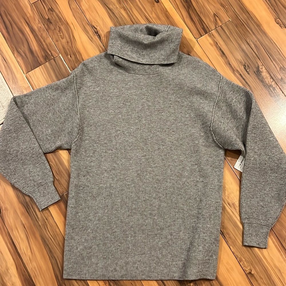 Free People Oversized Turtleneck Sweater